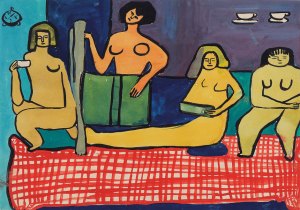 Les Peintres Celebres 1948-1949, by Saloua Raouda Chocair.