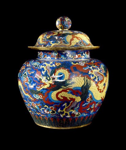 CloisonneJarXuande
